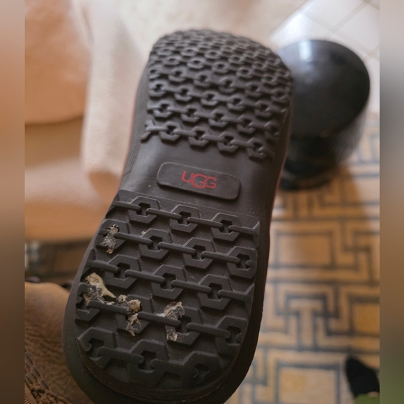 UGG Men's Brown and Gray Zetik Duck Boots Sz 10.5 - Picture 10 of 10